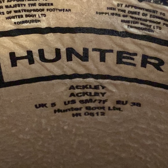 Hunter Short Boot lace up - Picture 8 of 8